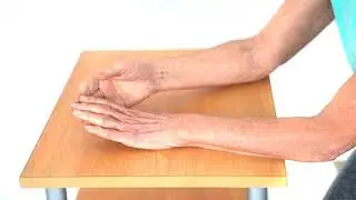 Senior Exercises | Hand Therapy | Wrist Extension Table Stretch
