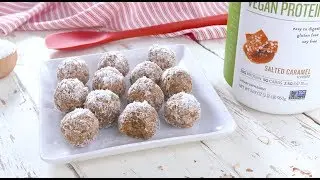 No-Bake Salted Caramel Vegan Protein Bites | Recipe | Sprouts Farmers Market