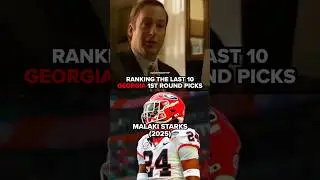 RANKING GEORGIA FIRST ROUND PICKS #georgiabulldogs #cfb #shorts