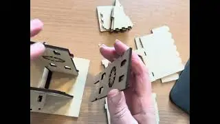 Christmas Church MDF Craft Kit