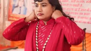 पांचवां दिन धमनार गांव में चल रही ज्ञान कथा साध्वी राधिका आचार्य जी श्री धाम वृन्दावन 🚩