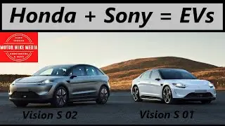 Honda & Sony Team Up To Build EVs!!!