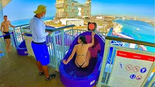 Blackout Water Slide at Aquaventure Waterpark Dubai