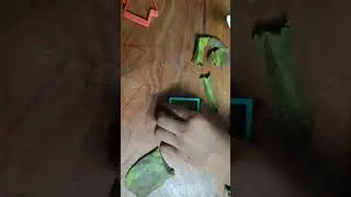 Shape- Rectangle ; Clay model #clay #finemotorskills #activityschool #satisfying #satisfyingvideo