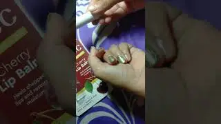 Honest review of VLCC lip balm (cherry lip bam) 😍 #VLCC #shortvideo #lipbalmreview