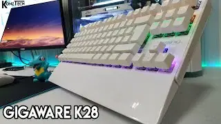 Всё ещё самая дешёвая механическая клавиатура &mdash; Gigaware K28 || Эти переключатели Content Blue не так уж и плохи
