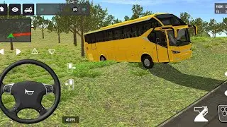 Euro Bus Driving Game PublicTransportation 2024 Indonesia BusSimulator Android Gameplay #86
