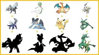 Pokemon Fusion Compilation #614 | Rayquaza | Arceus | Pikachu | Charizard | Swampert | Gardevoir