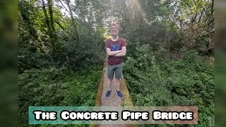 The Concrete Pipe Bridge you can walk across! The White Bridge in Coventry