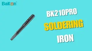 BAKON BK210PRO Portable Soldering Iron Introduction