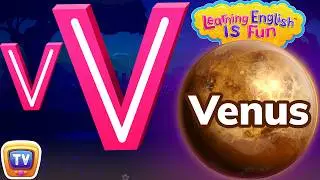 The Letter V Phonics Song &ndash; V For Venus - ABC Songs with Sounds for Children &ndash; Learning English