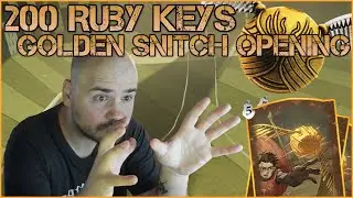 ⚡ Harry Potter : Magic Awakened 200 RUBY KEYS GOLDEN SNITCH OPENING ⚡