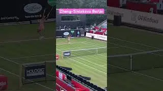 Qinwen Zheng vs Katerina Siniakova Berlin Open 2024 #wta #tennis #tennisplayer