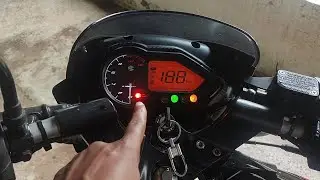 Rpm warning light