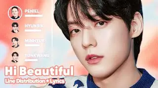 BTOB - Hi Beautiful (Line Distribution + Lyrics Karaoke) PATREON REQUESTED