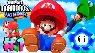 КАКОЙ МАРИО В 2023? | SUPER MARIO BROS. WONDER | ПРОХОЖДЕНИЕ | PART 1