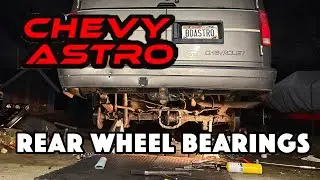 Как заменить подшипники задней оси Chevy Astro GMC Safari