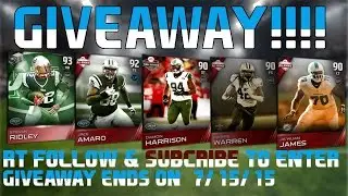 MUT 15 Giveaway! 5 Elites! Madden 15 Ultimate Team | MUT15