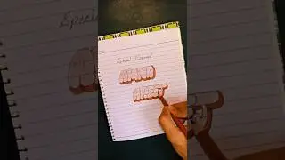 Try this Cute Title Design #shorts #titledesign #penstrokes