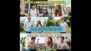 Full Body Language Guide for Men ,boys& youngsters| Gain Extreme Confidence & Power!