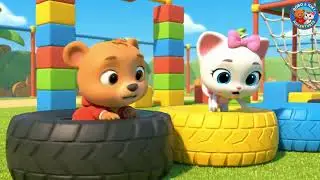 Italian | Obstacle Course Adventure | Kids Song