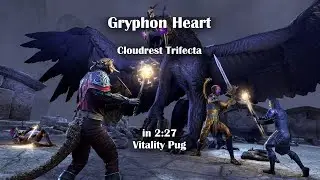 Gryphon Heart - Cloudrest Trifecta Galenwe Skip in 2:27 - Vitality Pug