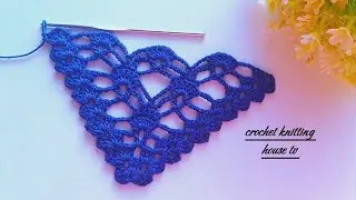 Beau et super facile👌comment faire un joli châle au crochet magnifique pour femmes🚺 crochet shawl 