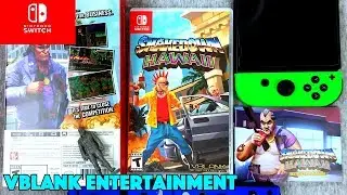UNBOXING! Shakedown: Hawaii Collector's Edition Nintendo Switch Vblank Entertainment