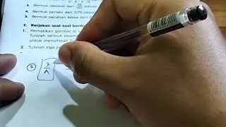 Tulislah tiga pecahan berbeda yang nilainya kurang dari 3/4