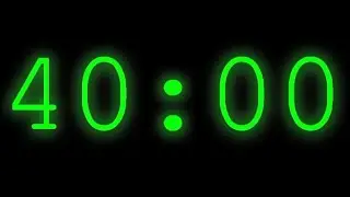 🚀 Online 40 Minutes Timer &ndash; Countdown with Alarm Sound ⏰