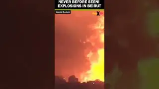 Massive explosions in Beirut #Israel​ #Hezbollah​#Lebanon​ #Hamas​ #IDF​ #Houthi​ #MiddleEast​ #USA​