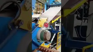Color coated coil winding process - Wanzhi Steel #ppgi