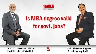 Government Jobs After MBA/PGDM | Which MBA Degree is Valid for Govt Jobs | Taxila Business School