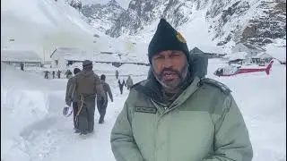 Brigadier MS Dhillon, Commander IBEX Brigade briefs about rescue operation