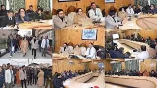 DC Srinagar, Principal GMC review infrastructure upgradation & developmental issues of GMC Srinagar 
