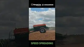 Amazone Fertilizer Spreader At Work | RangeLine Group
