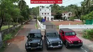 Goa Rent A Car | Price From 800Rs | Thar, SUV, Swift, Etc | Goa Self Drive