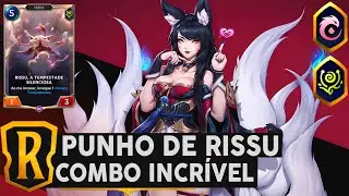 👊 PUNHO DE RISSU - O MELHOR GO GET IT | AHRI KENNEN DECK | LEGENDS OF RUNETERRA FOR&Ccedil;AS DO AL&Eacute;M