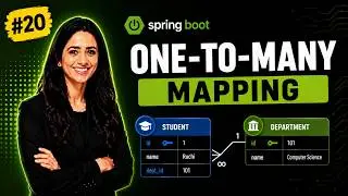 Spring Boot Tutorial #20 | One-To-Many Mapping with Spring Data JPA & Hibernate