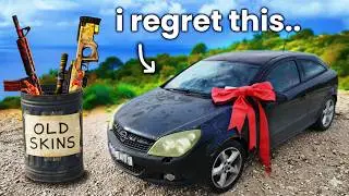 I sold ALL My Skins for a Broken Car
