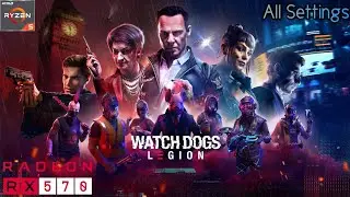 Watch Dogs Legion RX 570 / Ryzen 5 2600