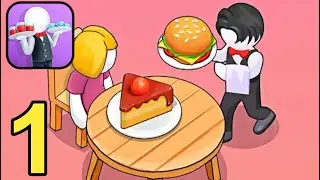 Idle Dream Restaurant - Gameplay Walkthrough Part 1 Tutorial,Intro ( Android,iOS )