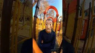 Playground parkour pov 🥵🥵🥵 #parkour #youtubeshorts #moneyheist #fun #park #shorts #bellaciao