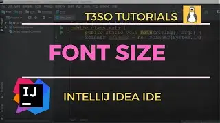 How To Change Font Size In Intellij IDEA