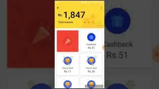 Tez win 1 lakh scratch card open (28/12/17)