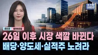 26일 이후 시장 색깔 바뀐다...배당·양도세·실적주 노려라