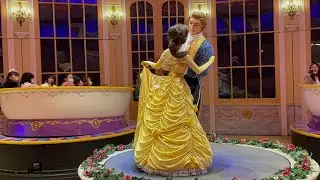 Tokyo Disneyland Enchanted Tale of Beauty and the Beast New Attraction Full POV Ride Through at TDR