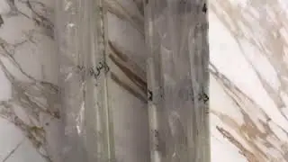 Luxury Marble Calacata Gold Slabs and Tile For Gucci Store Decoration From Tingida Stone