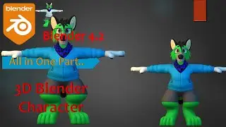Blender 4.2 - Character Modeling  Tutorial - [2024]
