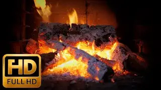 Fireplace 6 hours full HD 🔥 Burning Fireplace & Crackling Fire Sounds (NO MUSIC)